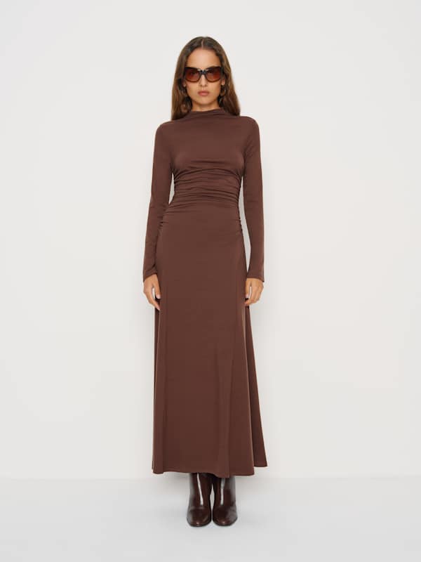 Nemy Knit Dress - Cafe