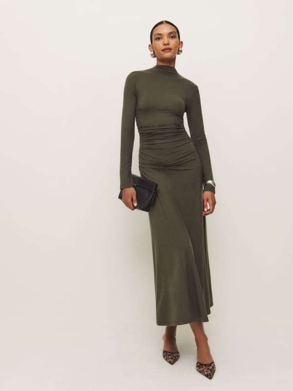 Robe en maille Nemy - Pin