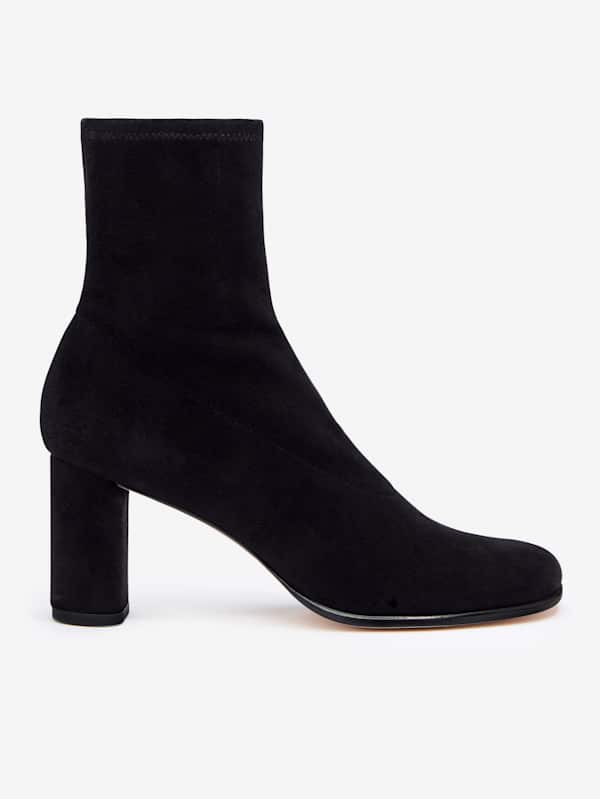 Bottines Presley - Daim stretch noir