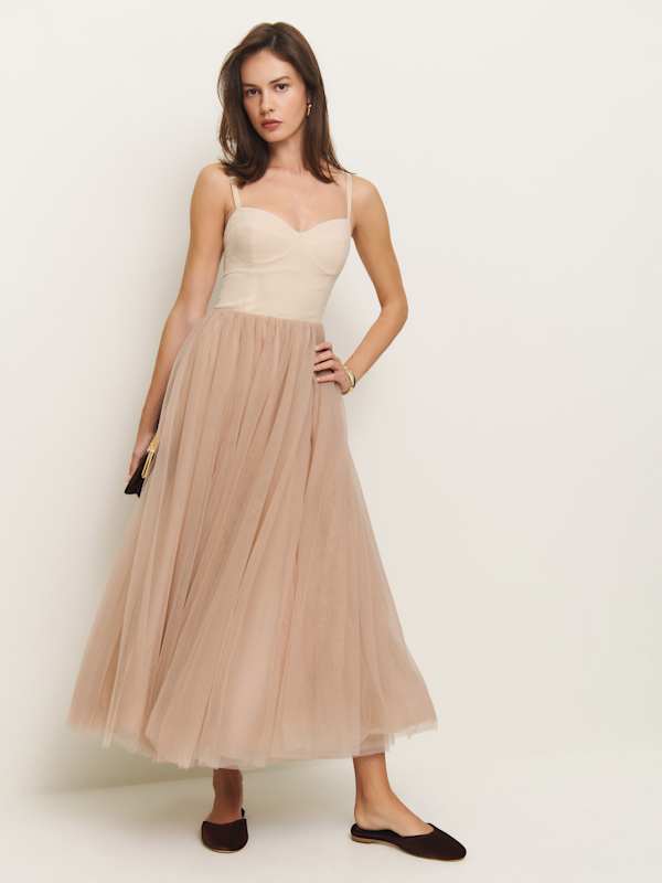 Esmarie Dress - Prosecco With Biscotti
