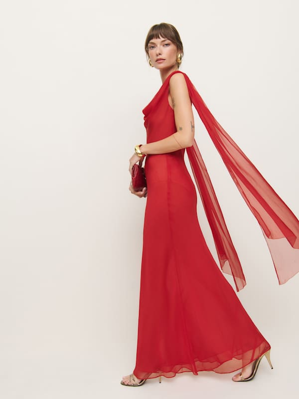 Allura Dress - Red