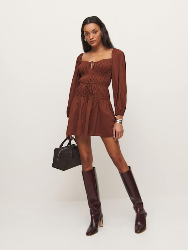 Rella Dress - Fig Jam