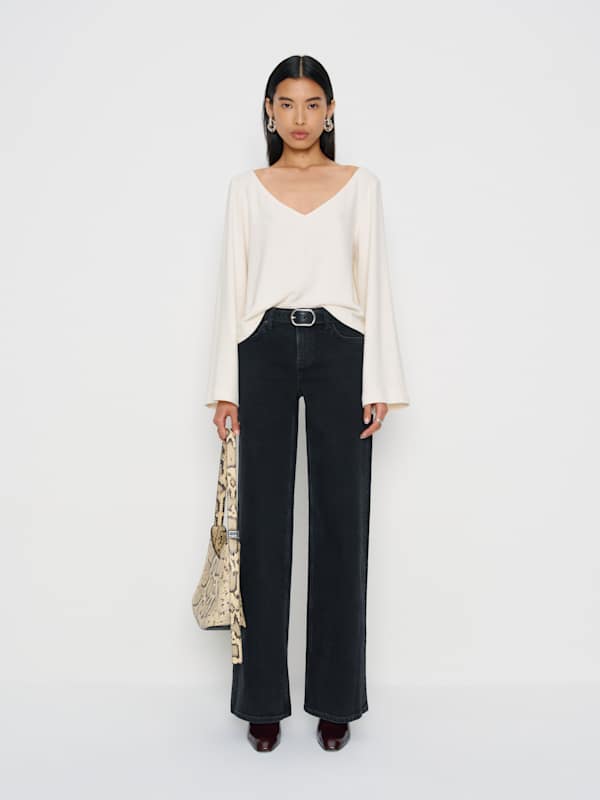 Jean large super stretch taille basse Greta - Volta