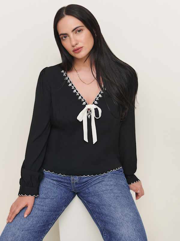 Vivia Top Es - Black