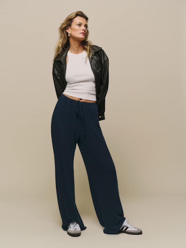 Petites Olina Knit Pant - Midnight