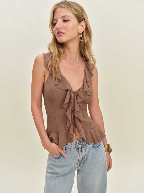 Paulette Top - Mink