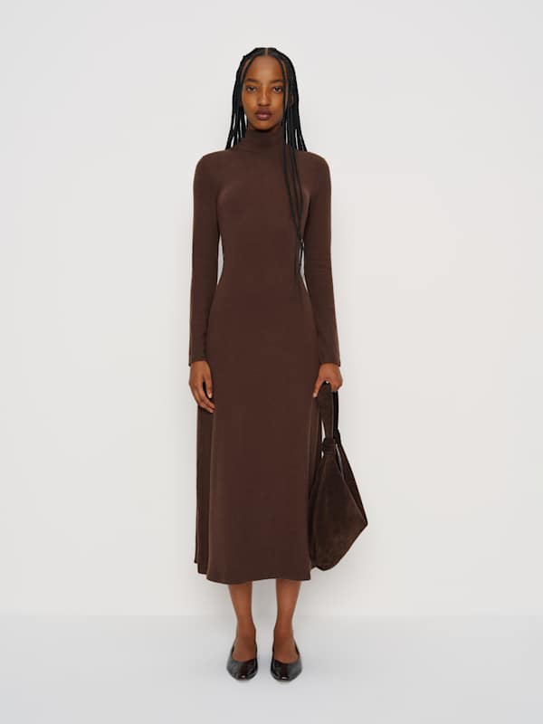 Cory Knit Dress - Mole
