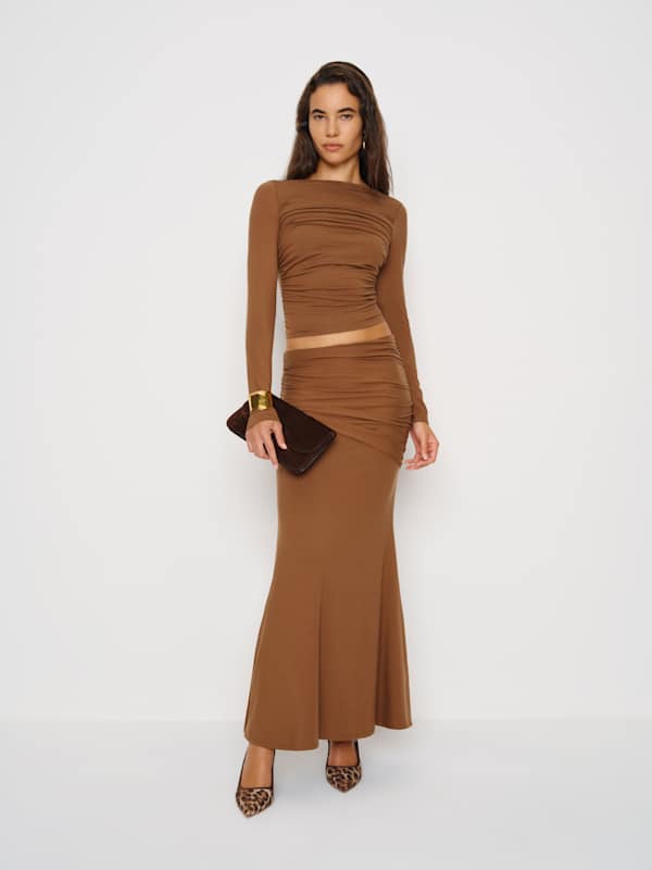 Ensemble en maille Emi - Toffee