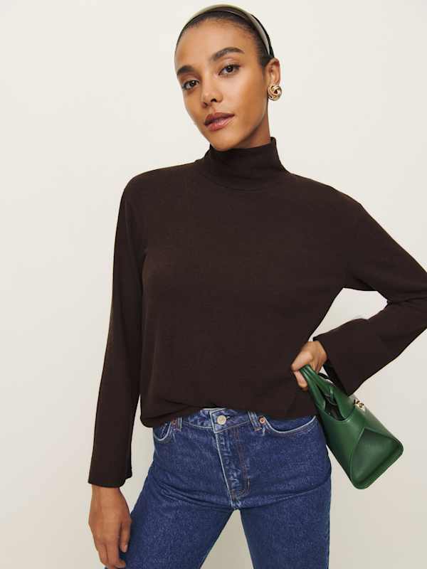 Collins Denim Top