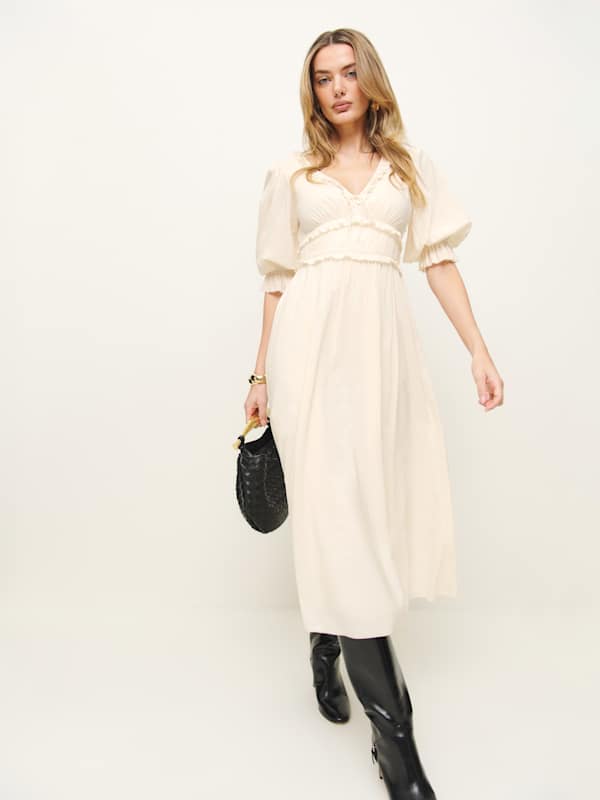 Mireille Dress - Cream