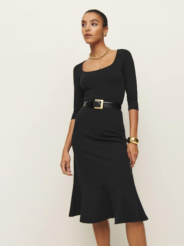 Everly Knit Dress - Black