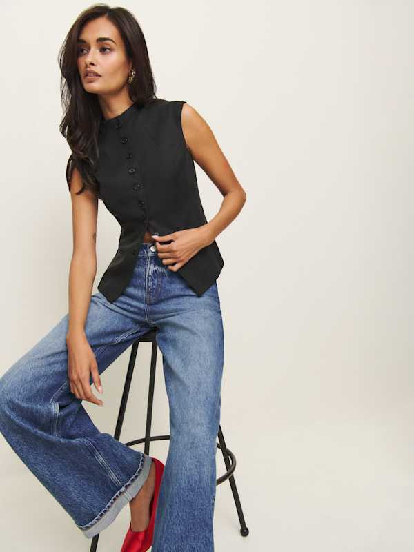 Gilet de costume Lottie - Noir