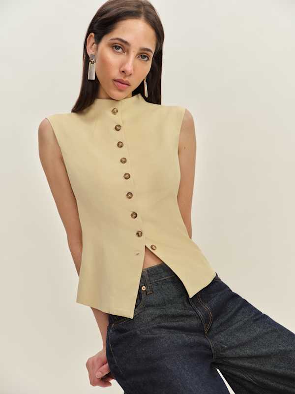 Lottie Vest - Blonde