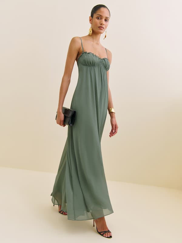 Cebba Dress - Moss