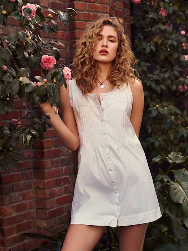 Anemone Dress - White