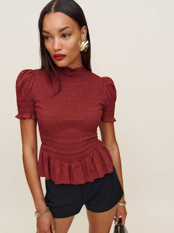 Aggie Top - Rubies