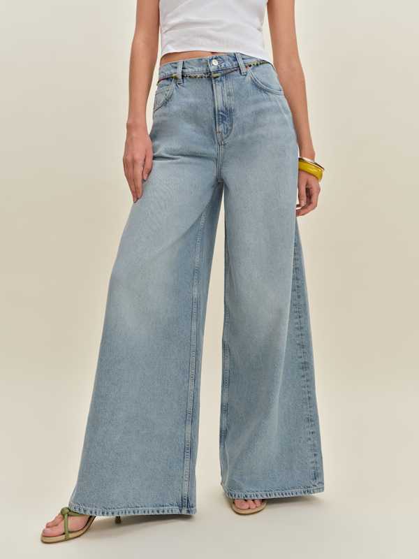 Jean large à taille haute Addyson - Burnett