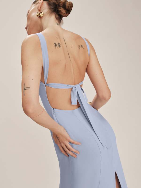 Chime Dress - Ice Water