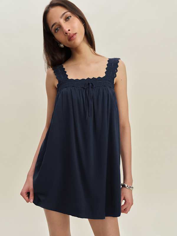 Hartley Dress - Navy
