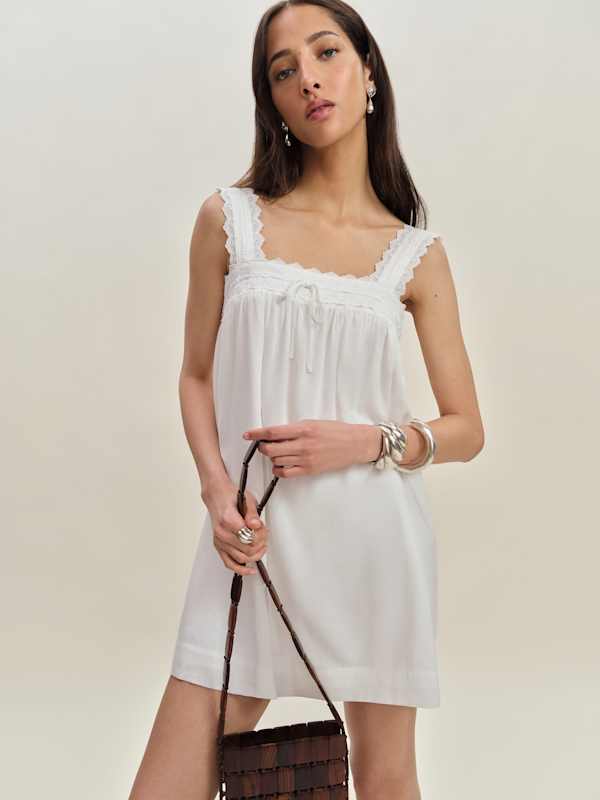 Hartley Dress - White
