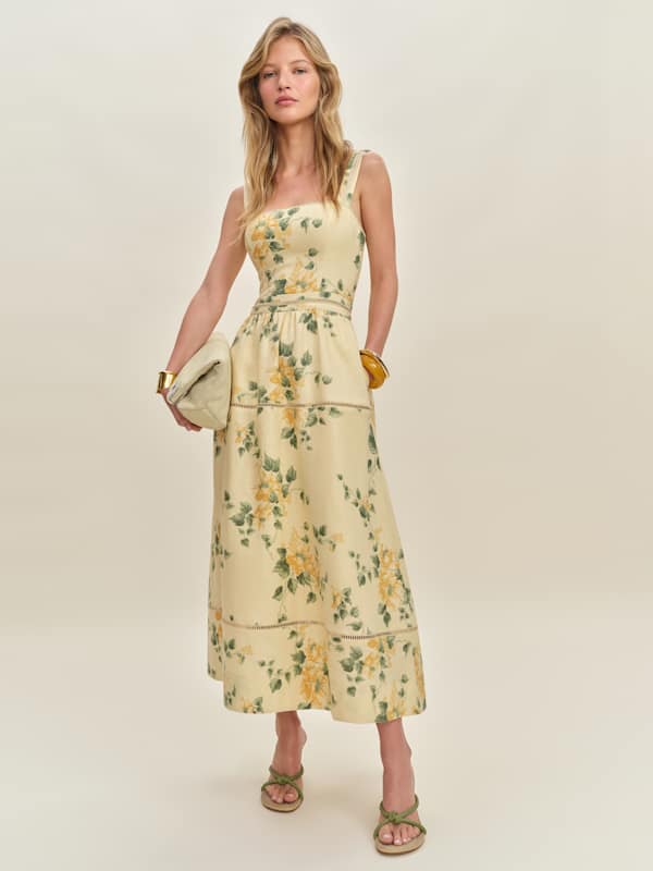 Everett Linen Dress - Radiance