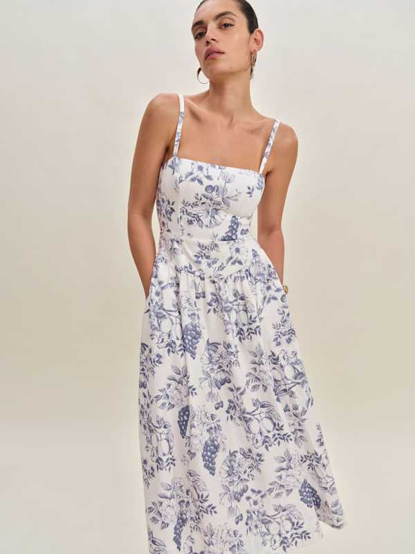 Katarin Linen Dress - Carla