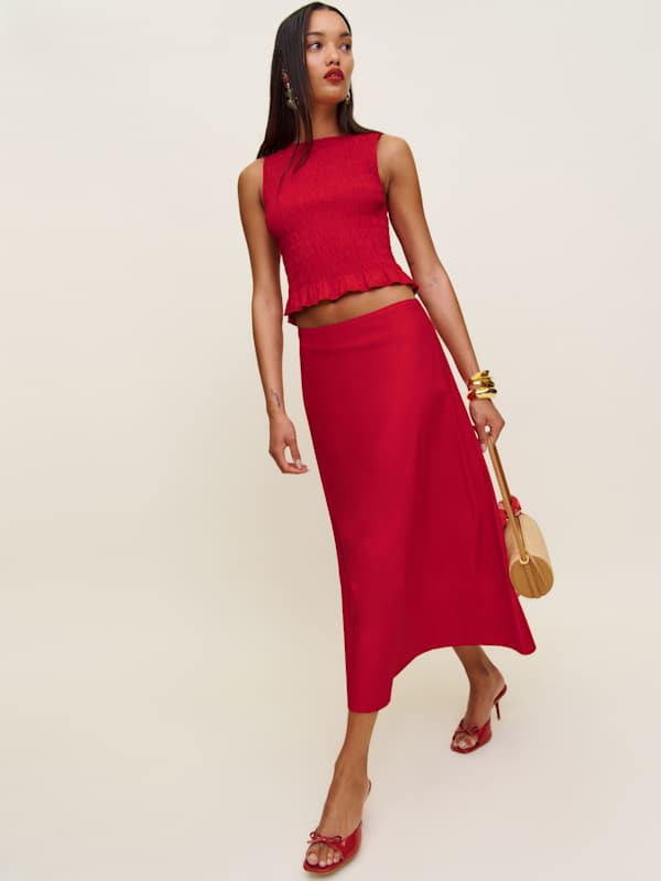 Laguna Two Piece - Lipstick