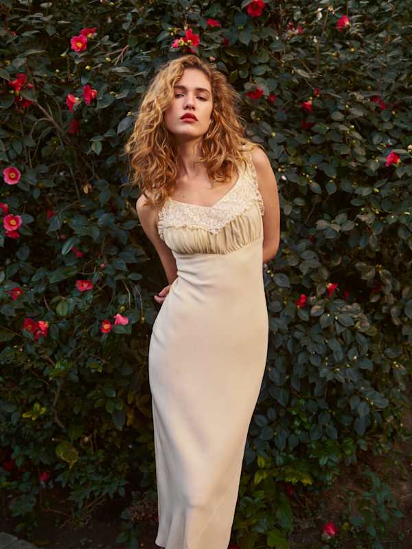 Hildie Silk Dress - Sugar