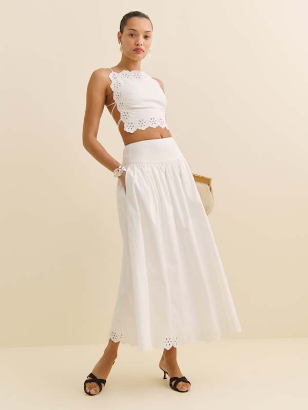 Cordelia Two Piece - White