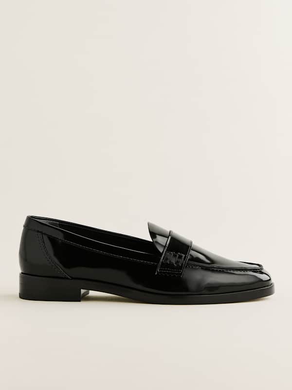 Mocassins Kaylee - Cuir noir