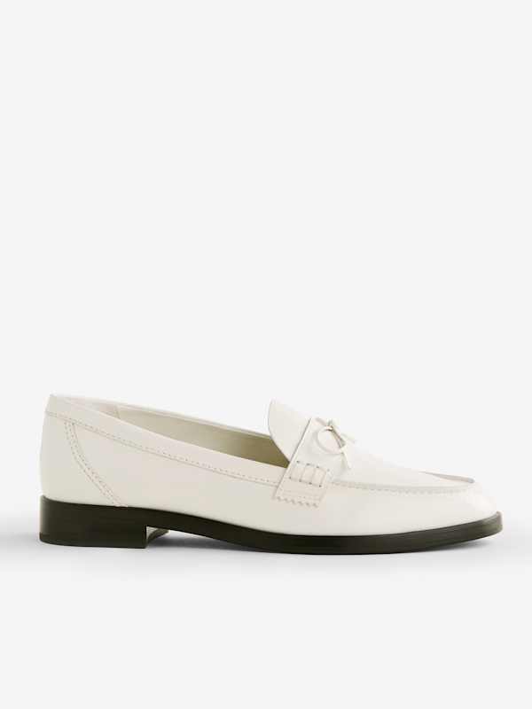 Mocassins Kaylee - Nœud blanc