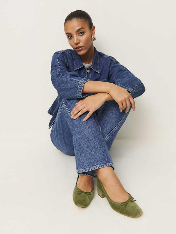 Ballerines Terry - Daim avocat
