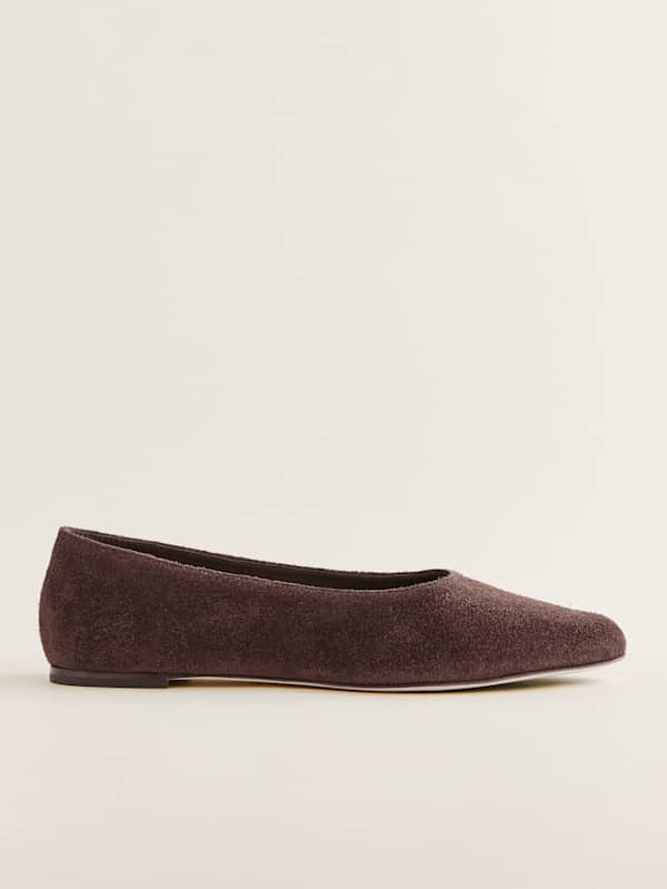Ballerines Maren - Daim expresso