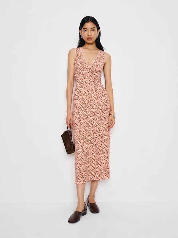 Robe en maille Brayden - Mûrier