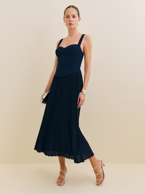 Marja Dress - Navy