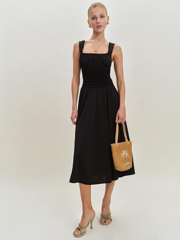 Willa Knit Dress - Black