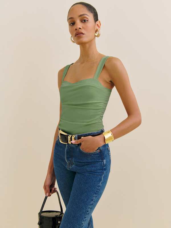Trish Knit Top - Mint