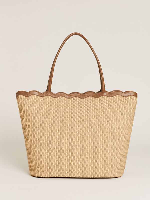Cabas Isabella - Raphia naturel