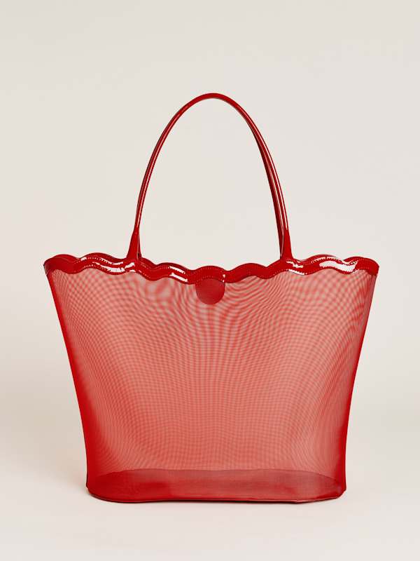 Cabas Isabella - Maille rouge