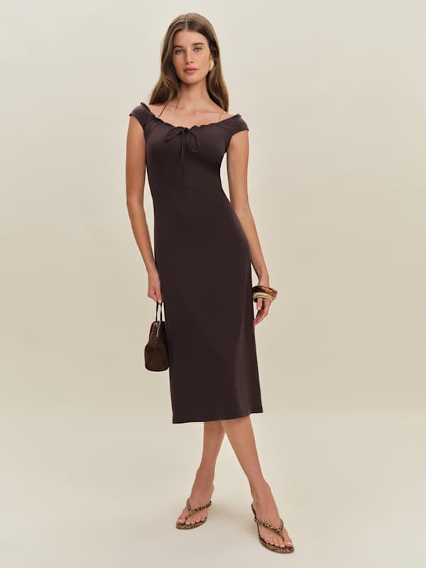 Milo Knit Dress - Mole