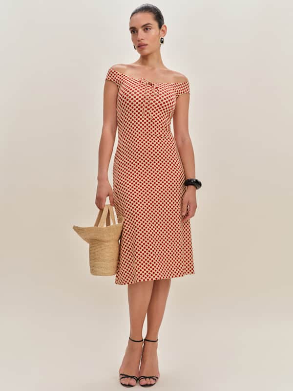 Robe en maille Milo - Pamplona Dot