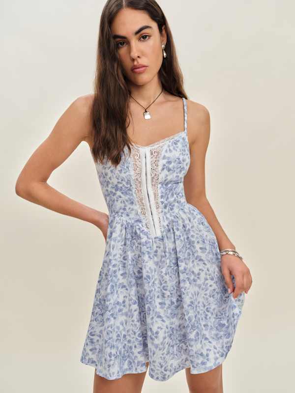 Olina Linen Dress - Chloe