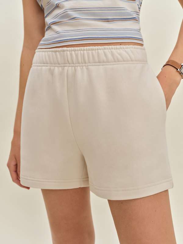 Leon Sweat Short - Almond
