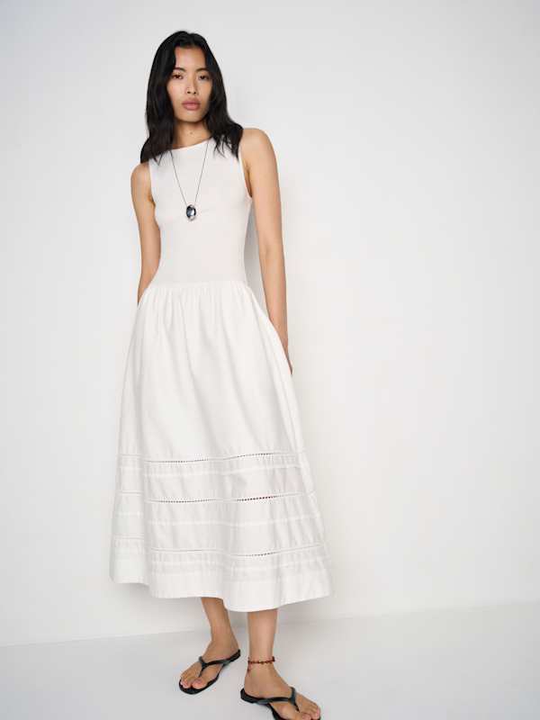 Robe Idelle - Blanc