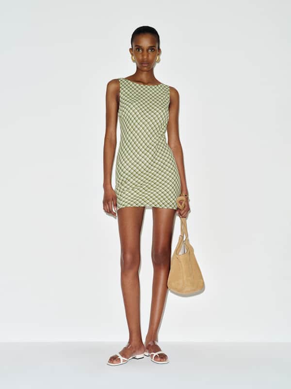 Dale Dress - Margarita Check