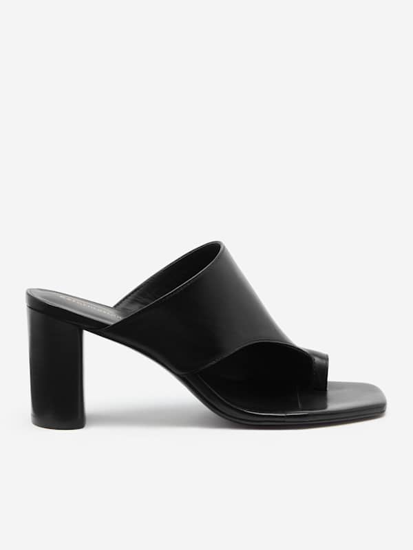 Sandales à talons Gibson - Cuir noir
