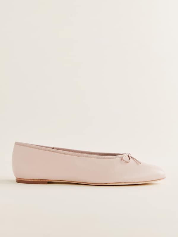 Ballerines Tina - Cuir Albâtre