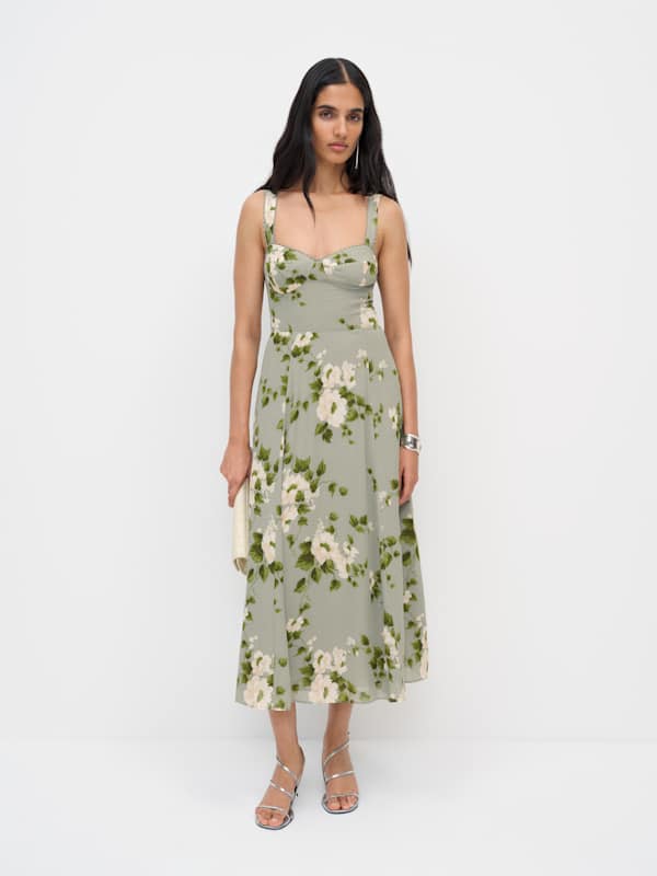Lela Dress - Greenery