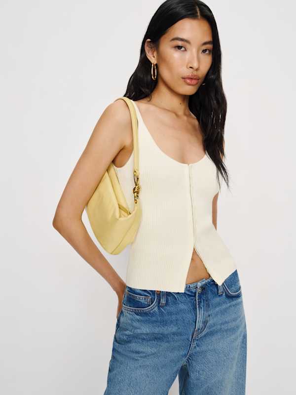 Pull sans manches en coton Eloise - Fior Di Latte