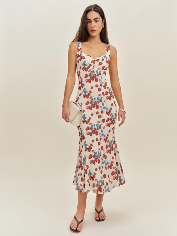 Laine Dress - Strawberry Jam